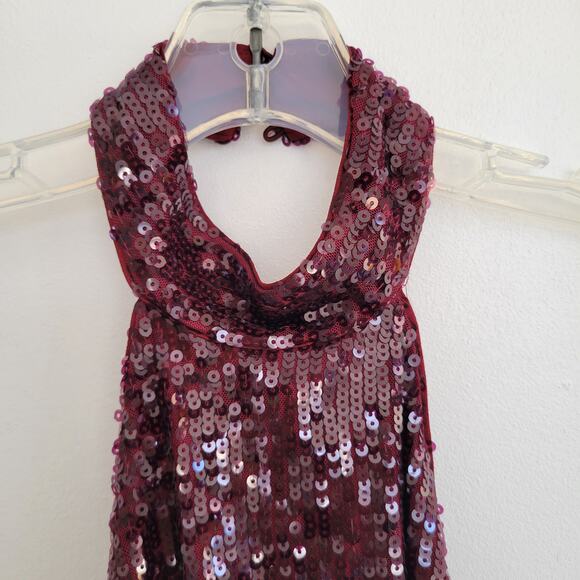 Michael Costello x Revolve Penelope Bodysuit Sequin Open Back Sexy Women XS - Picture 5 of 14